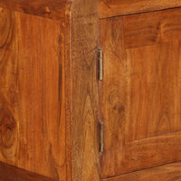 Thumbnail for Sideboard Massivholz mit Honigfarbenem Finish 120x30x75 cm