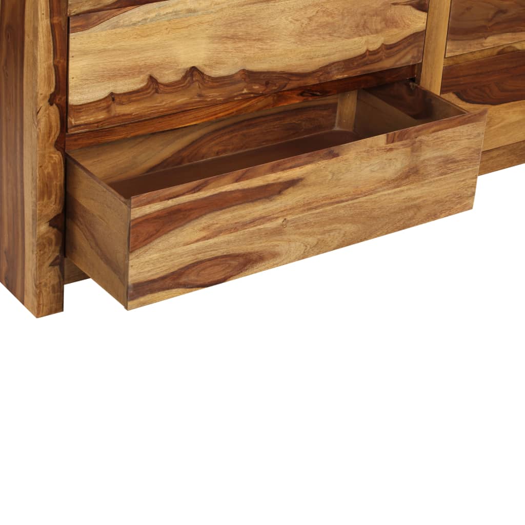 Schubladenschrank Massivholz Palisander 160×40×80 cm