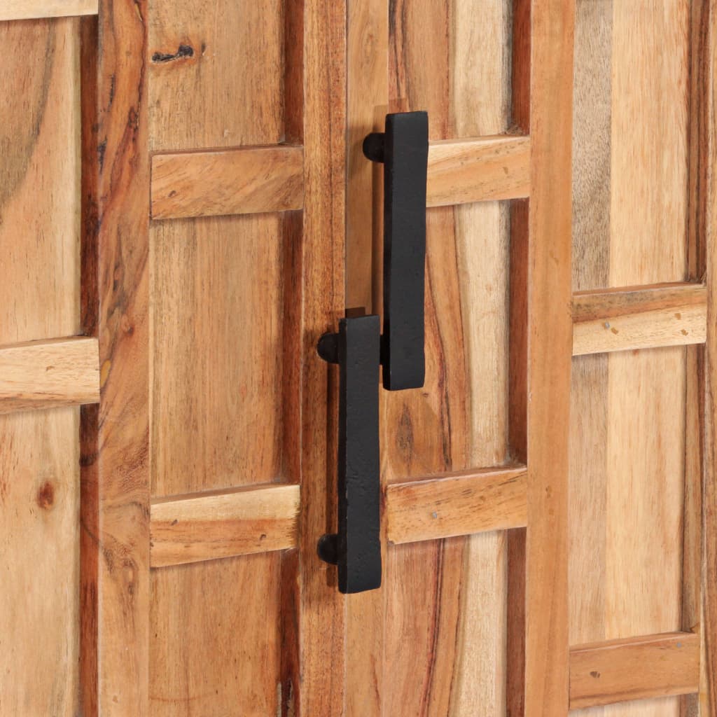 Sideboard Massivholz Akazie 145x40x80 cm