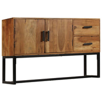 Thumbnail for Sideboard Braun 110x30x70 cm Massivholz Akazie