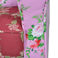 Thumbnail for Sessel mit Patchwork-Design Stoff