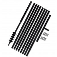 Thumbnail for Erdbohrer mit Griff 80 mm Verlängerungsrohr 9 m