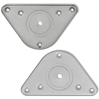 Thumbnail for 4x höhenverstellbares Tischbein Chrom 870 mm