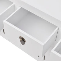 Thumbnail for vidaXL Sideboard Chinesischer Stil Massivholz Weiß
