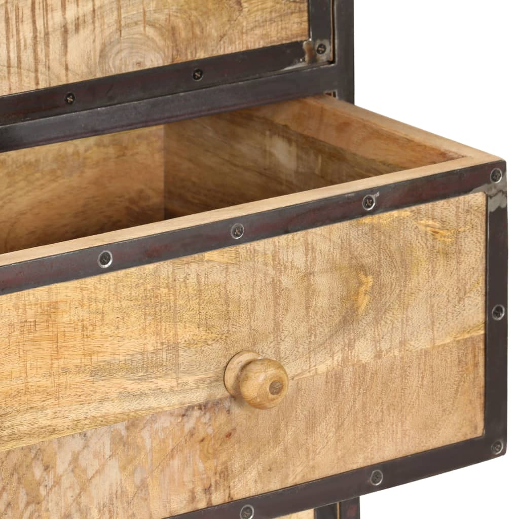 Sideboard 140x40x80 cm Massivholz Mango