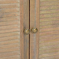 Thumbnail for Sideboard Weiß 60x30x80 cm Massivholz