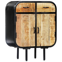 Thumbnail for Sideboard 60×30×75 cm Massivholz Mango und Eisen