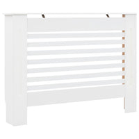 Thumbnail for Heizkörperabdeckung Weiß 112×19×81,5 cm MDF