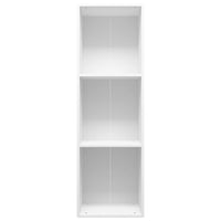 Thumbnail for Bücherregal/TV-Schrank Weiß 36x30x114 cm Holzwerkstoff