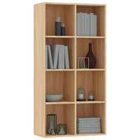 Thumbnail for Bücherregal/Sideboard Sonoma-Eiche 66×30×130 cm Holzwerkstoff