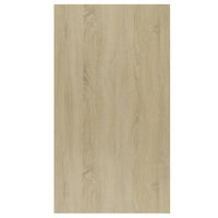 Thumbnail for Bücherregal/Sideboard Sonoma Eiche 50x25x80 cm Holzwerkstoff