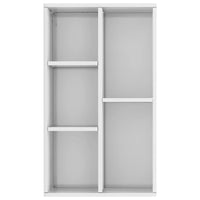 Thumbnail for Bücherregal/Sideboard Hochglanz-Weiß 50x25x80 cm Holzwerkstoff