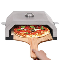 Thumbnail for Pizzaofen mit Keramikstein für Gas-Kohlegrill