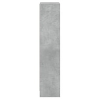 Thumbnail for Bücherregal 3 Fächer Betongrau 40x24x109 cm Holzwerkstoff