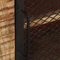Thumbnail for Sideboard 100×31×60 cm Raues Mango-Massivholz
