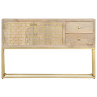 Thumbnail for Sideboard Golden 120x30x75 cm Massivholz Mango