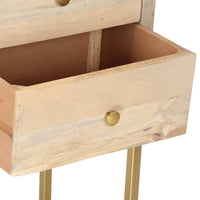 Thumbnail for Sideboard Golden 120x30x75 cm Massivholz Mango