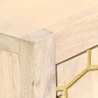 Thumbnail for Sideboard Golden 120x30x75 cm Massivholz Mango