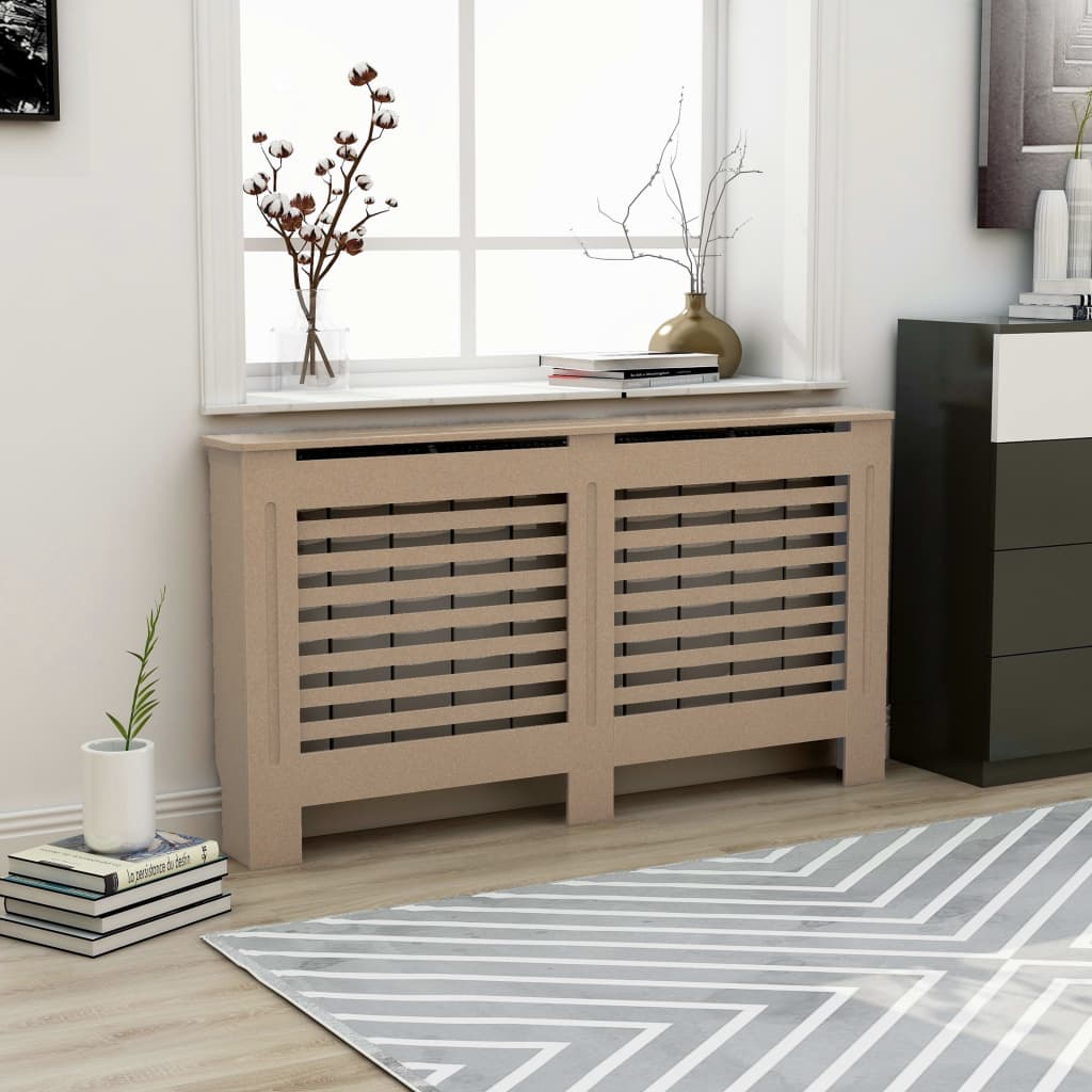 Heizkörperverkleidung 152x19x81,5 cm MDF