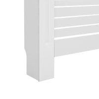 Thumbnail for Heizkörperverkleidungen 2 Stk. Weiß 152 x 19 x 81,5 cm MDF
