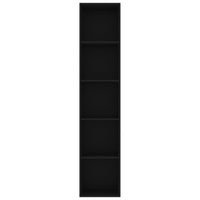 Thumbnail for Bücherregal Schwarz 40x30x189 cm Holzwerkstoff