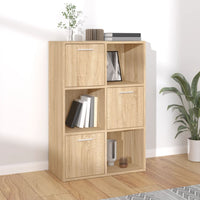 Thumbnail for Lagerschrank Sonoma-Eiche 60x29,5x90 cm Holzwerkstoff