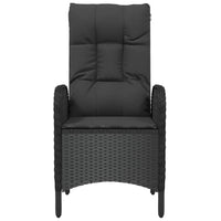 Thumbnail for Gartenstühle 2 Stk. Poly Rattan Schwarz
