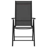 Thumbnail for Gartenstühle Klappbar 6 Stk. Textilene Schwarz