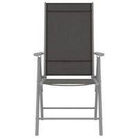 Thumbnail for Gartenstühle Klappbar 2 Stk. Textilene Schwarz