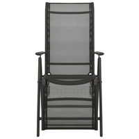 Thumbnail for Garten-Liegestühle 2 Stk. Textilene und Aluminium Schwarz