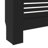 Thumbnail for MDF Heizkörperverkleidung Schwarz 205 cm