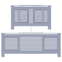 Thumbnail for MDF Heizkörperverkleidung Grau 205 cm