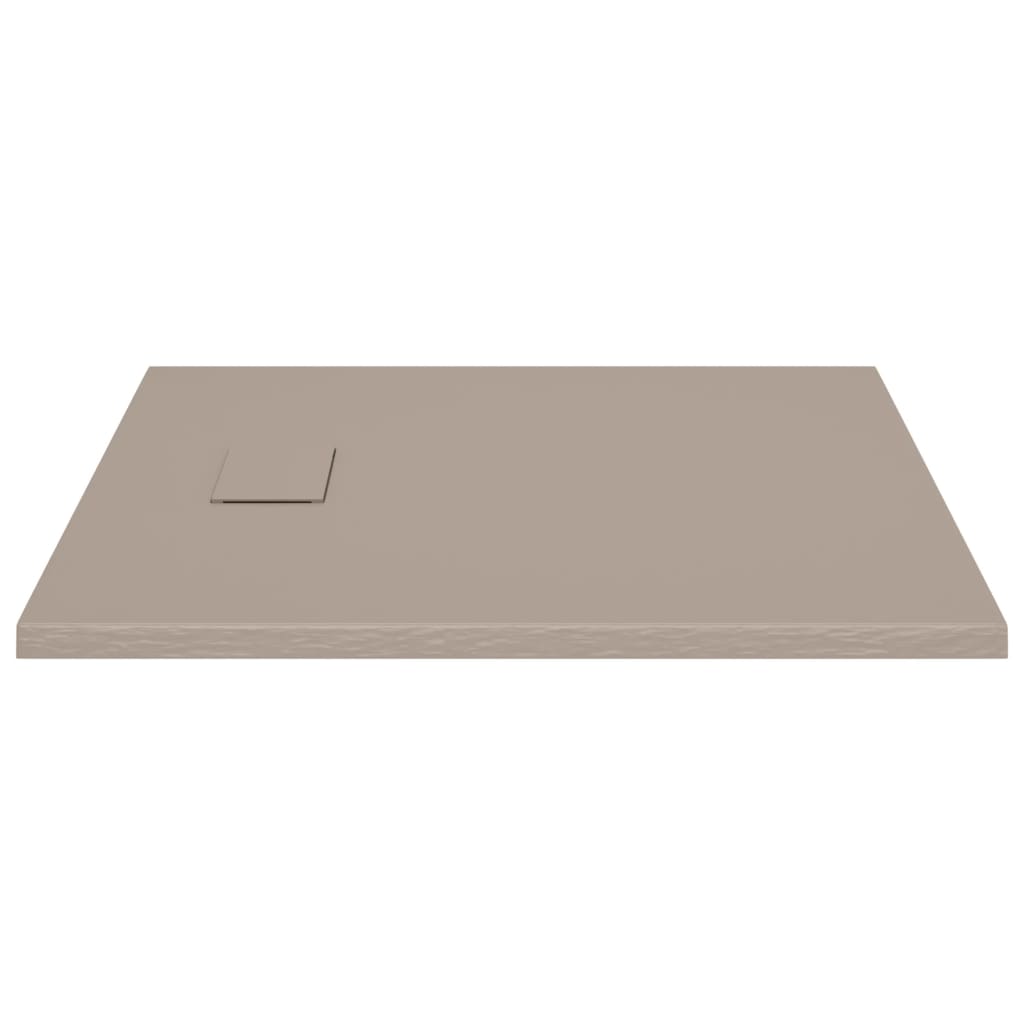 Duschwanne SMC Braun 90x80 cm