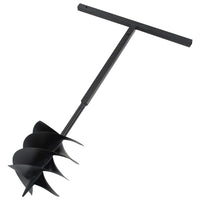 Thumbnail for Erdbohrer mit Griff 250 mm mit Verlängerungsrohr 4 m Stahl