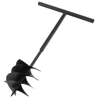 Thumbnail for Erdbohrer mit Griff 250 mm mit Verlängerungsrohr 12 m Stahl