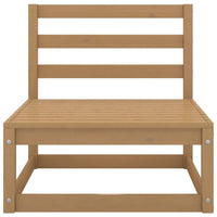 Thumbnail for Outdoor-Sofa 4-Sitzer Honigbraun Massivholz Kiefer