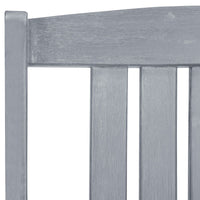 Thumbnail for Gartenstühle 8 Stk. Massivholz Akazie Grau