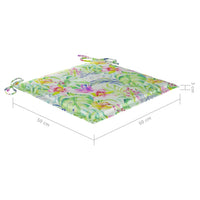 Thumbnail for Garten-Essstühle 4 Stk. mit Kissen Massivholz Akazie