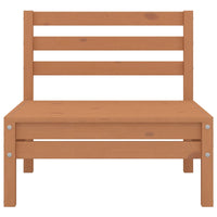 Thumbnail for 2-Sitzer-Gartensofa Honigbraun Massivholz Kiefer