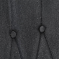Thumbnail for Ohrensessel mit Hocker Schwarz Vintage Canvas