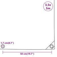 Thumbnail for Abdeckplane 650 g/m² 3,5x5 m