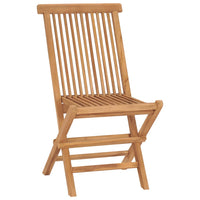 Thumbnail for Klappbare Gartenstühle 6 Stk. Massivholz Teak
