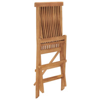 Thumbnail for Klappbare Gartenstühle 6 Stk. Massivholz Teak