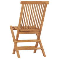 Thumbnail for Klappbare Gartenstühle 6 Stk. Massivholz Teak