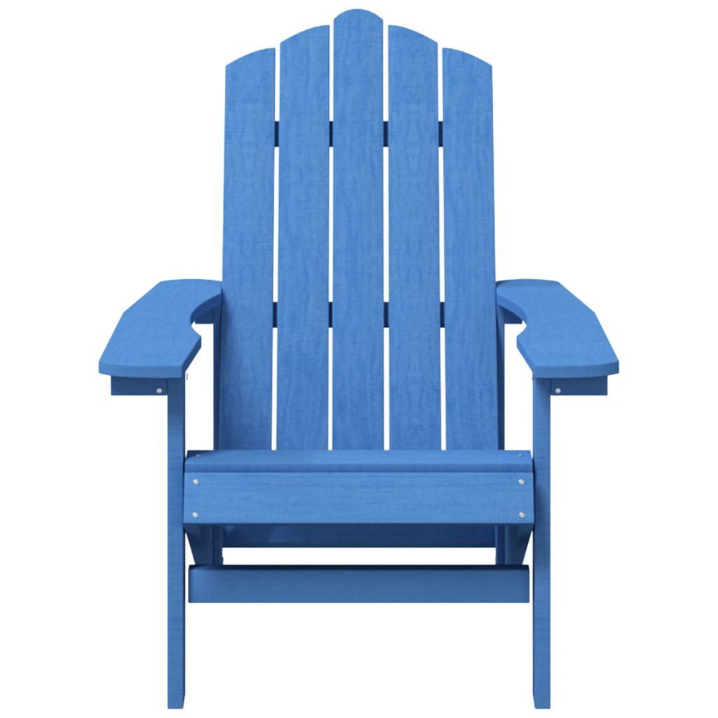 Adirondack-Gartenstühle 2 Stk. HDPE Aquamarin