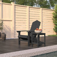 Thumbnail for Adirondack-Gartenstuhl mit Tisch HDPE Anthrazit