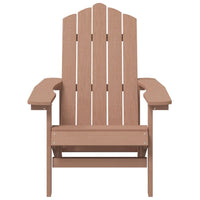 Thumbnail for Adirondack-Gartenstuhl mit Tisch HDPE Braun