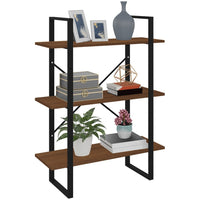 Thumbnail for Bücherregal Braun Eichen-Optik 80x30x105 cm Holzwerkstoff