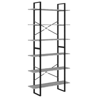 Thumbnail for Hochschrank Grau Sonoma 100x30x210 cm Holzwerkstoff
