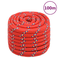 Thumbnail for Bootsseil Rot 20 mm 100 m Polypropylen